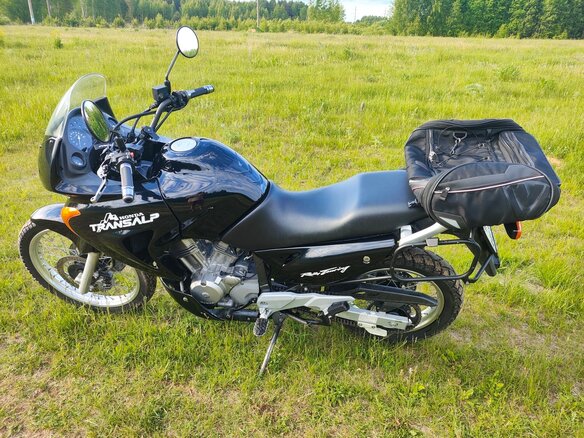 2000 Honda XL650V Transalp, чёрный, 455000 рублей - вид 3