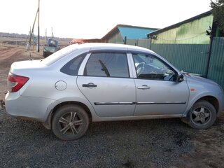 2013 Lada (ВАЗ) Granta I, серебристый, 330000 рублей, вид 2