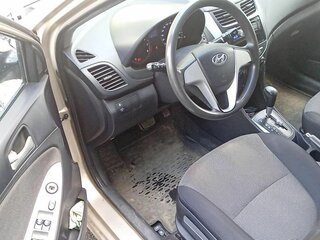 2011 Hyundai Solaris I, жёлтый, 564000 рублей, вид 3
