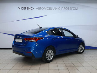 2018 Hyundai Solaris II, синий, 1189000 рублей, вид 3