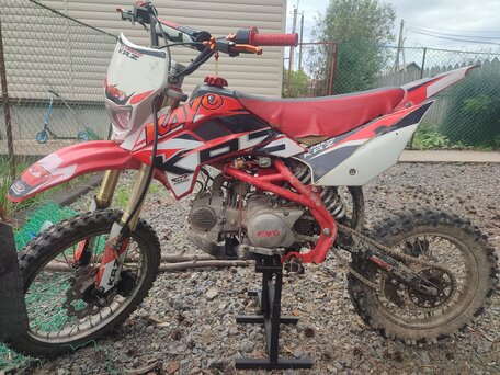 2016 Kayo Basic TT140, красный, 66000 рублей, вид 1