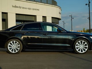 2013 Audi A6 IV (C7), чёрный, 1450000 рублей, вид 3