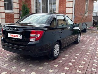 2022 Lada (ВАЗ) Granta I Рестайлинг, чёрный, 690000 рублей, вид 4