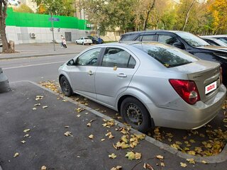2012 Chevrolet Aveo II, серебристый, 470000 рублей, вид 4