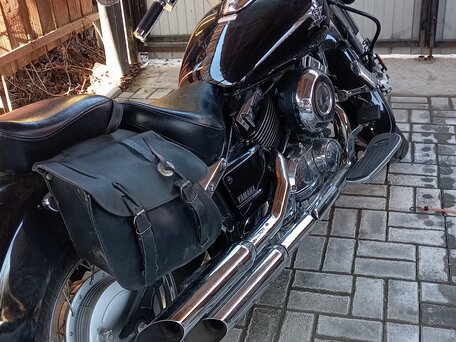 2008 Yamaha XVS650 Drag Star, чёрный, 700000 рублей, вид 5