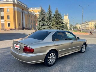 2006 Hyundai Sonata ТагАЗ IV (EF) Рестайлинг, бежевый, 360000 рублей, вид 4