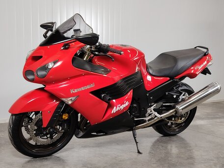 2006 Kawasaki ZX-14R, красный, 579000 рублей, вид 3