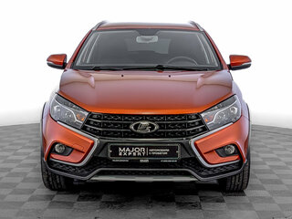 2018 Lada (ВАЗ) Vesta SW Cross I, оранжевый, 985000 рублей, вид 2