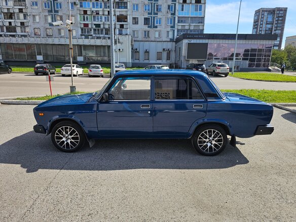 2008 Lada (ВАЗ) 2107, синий, 270000 рублей - вид 5