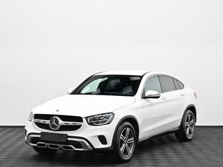 2020 Mercedes-Benz GLC Coupe 220 d I (C253) Рестайлинг, белый, 4099000 рублей, вид 3