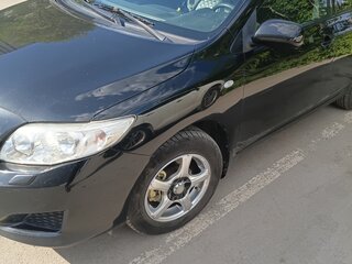 2007 Toyota Corolla X (E140, E150), чёрный, 670000 рублей, вид 2