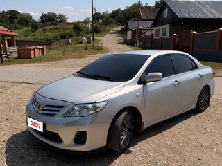 2008 Toyota Corolla X (E140, E150), серебристый, 770000 рублей, вид 1