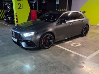 2020 Mercedes-Benz A-Класс AMG 45 AMG S II (W177), чёрный, 4850000 рублей, вид 4