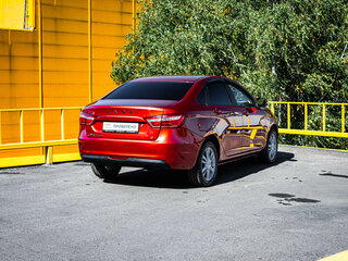 2017 Lada (ВАЗ) Vesta I, красный, 849000 рублей, вид 4