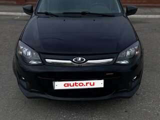 2015 Lada (ВАЗ) Kalina Sport II, чёрный, 690000 рублей, вид 3