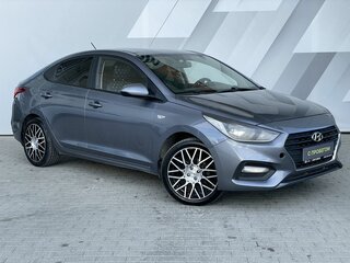 2018 Hyundai Solaris II, серый, 1158000 рублей, вид 3