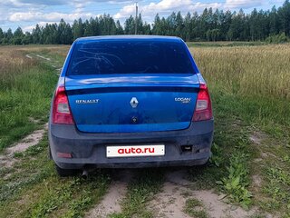 2007 Renault Logan I, синий, 120000 рублей, вид 2