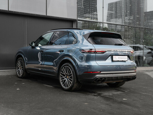 2019 Porsche Cayenne III, голубой, 5500000 рублей - вид 5