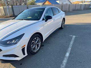 2020 Hyundai Sonata VIII (DN8), белый, 2400000 рублей, вид 4