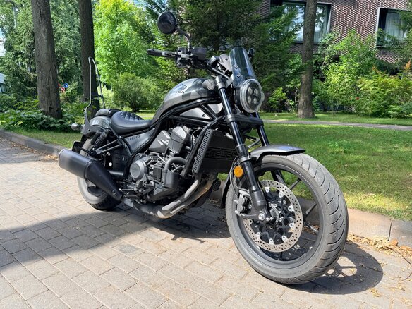 2023 Honda CMX 1100 Rebel, серый, 1050000 рублей
