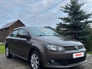 2014 Volkswagen Polo V, коричневый, 749999 рублей, вид 4