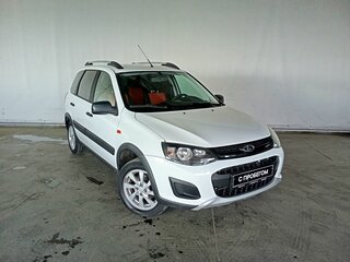 2015 Lada (ВАЗ) Kalina Cross II, белый, 590000 рублей, вид 3