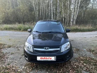 2014 Lada (ВАЗ) Granta I, чёрный, 238000 рублей, вид 1