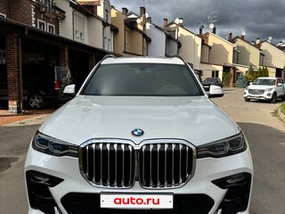 2019 BMW X7 30d I (G07), белый, 7500000 рублей, вид 3