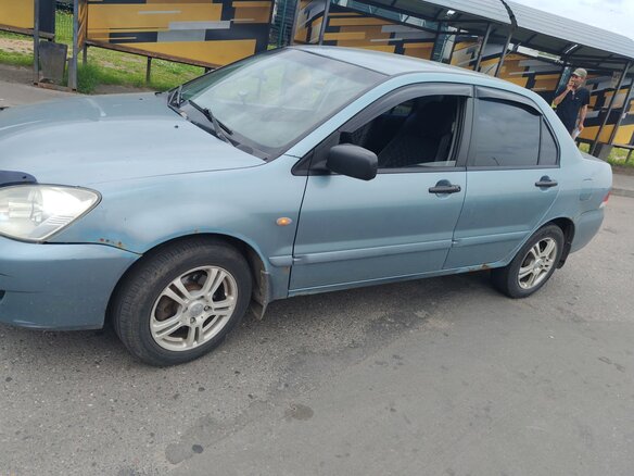 2006 Mitsubishi Lancer IX Рестайлинг, серый, 250000 рублей - вид 2