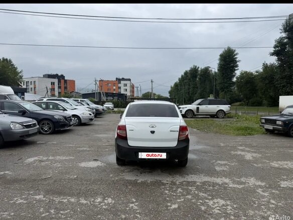 2016 Lada (ВАЗ) Granta I, белый, 199000 рублей - вид 5