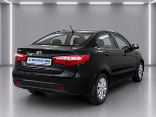 2012 Kia Rio 5-speed III, чёрный, 750000 рублей, вид 4