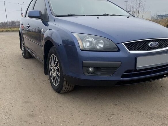 2007 Ford Focus II, синий, 440000 рублей - вид 3