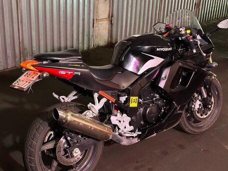 2014 Hyosung Comet GT250, чёрный, 200000 рублей, вид 2