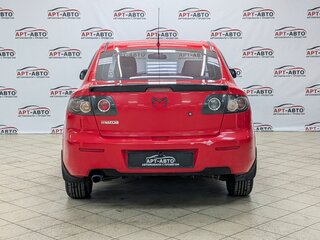 2008 Mazda 3 I (BK) Рестайлинг, красный, 379000 рублей, вид 5