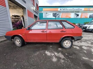 1991 Lada (ВАЗ) 21096, красный, 110000 рублей, вид 4