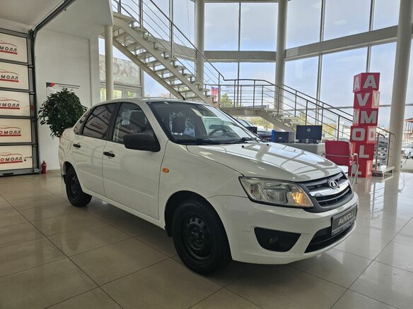 2016 Lada (ВАЗ) Granta I, белый, 649000 рублей - вид 3