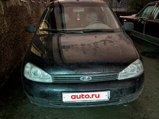 2012 Lada (ВАЗ) Kalina I, чёрный, 250000 рублей, вид 2