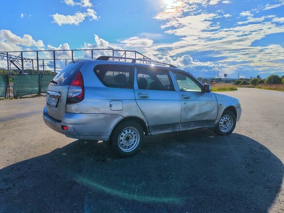 2012 Lada (ВАЗ) Priora I, серебристый, 125000 рублей - вид 5