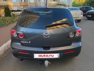 2008 Mazda 3 I (BK) Рестайлинг, серый, 613000 рублей, вид 4