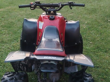 2015 Stels ATV-100, красный, 65000 рублей, вид 2