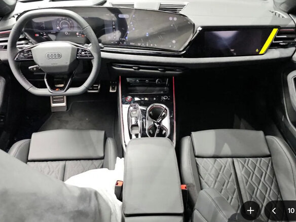 2026 Audi A6 VI (C9), чёрный - вид 9