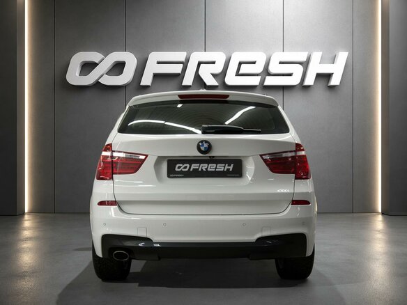 2017 BMW X3 20i xDrive II (F25) Рестайлинг, белый, 2750000 рублей - вид 3