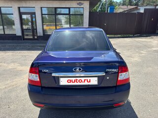 2014 Lada (ВАЗ) Priora I Рестайлинг, синий, 525000 рублей, вид 4