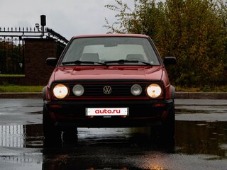 1988 Volkswagen Golf II, красный, 160000 рублей, вид 2