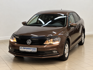 2016 Volkswagen Jetta VI Рестайлинг, коричневый, 1580000 рублей, вид 1