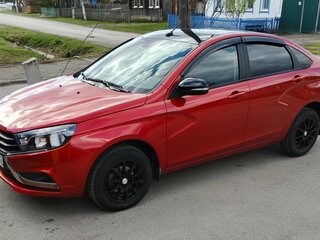 2021 Lada (ВАЗ) Vesta I, красный, 1270000 рублей, вид 1