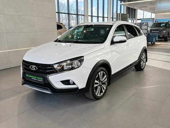 2019 Lada (ВАЗ) Vesta SW I, белый, 1199000 рублей - вид 2