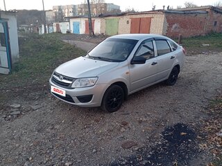 2015 Lada (ВАЗ) Granta I, серебристый, 270000 рублей, вид 1
