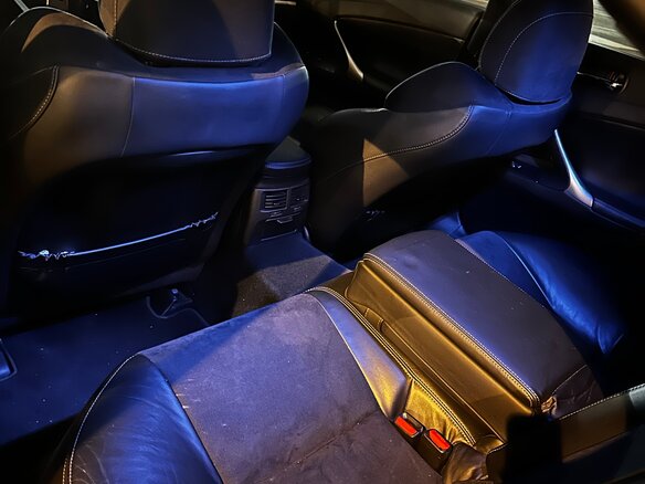2011 Lexus IS 250 II Рестайлинг 2, чёрный, 1800000 рублей - вид 10