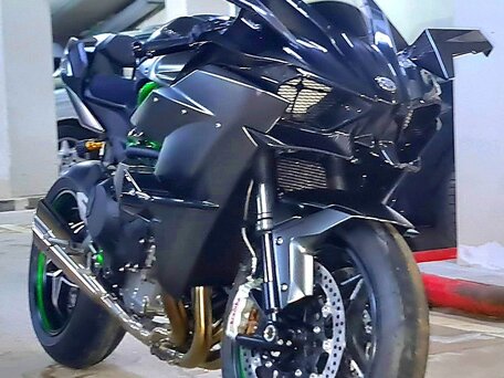 2021 Kawasaki Ninja H2R, серый, 6900000 рублей, вид 2